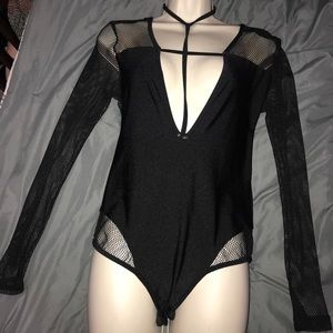 black bodysuit iheartraves / sold on another cite
